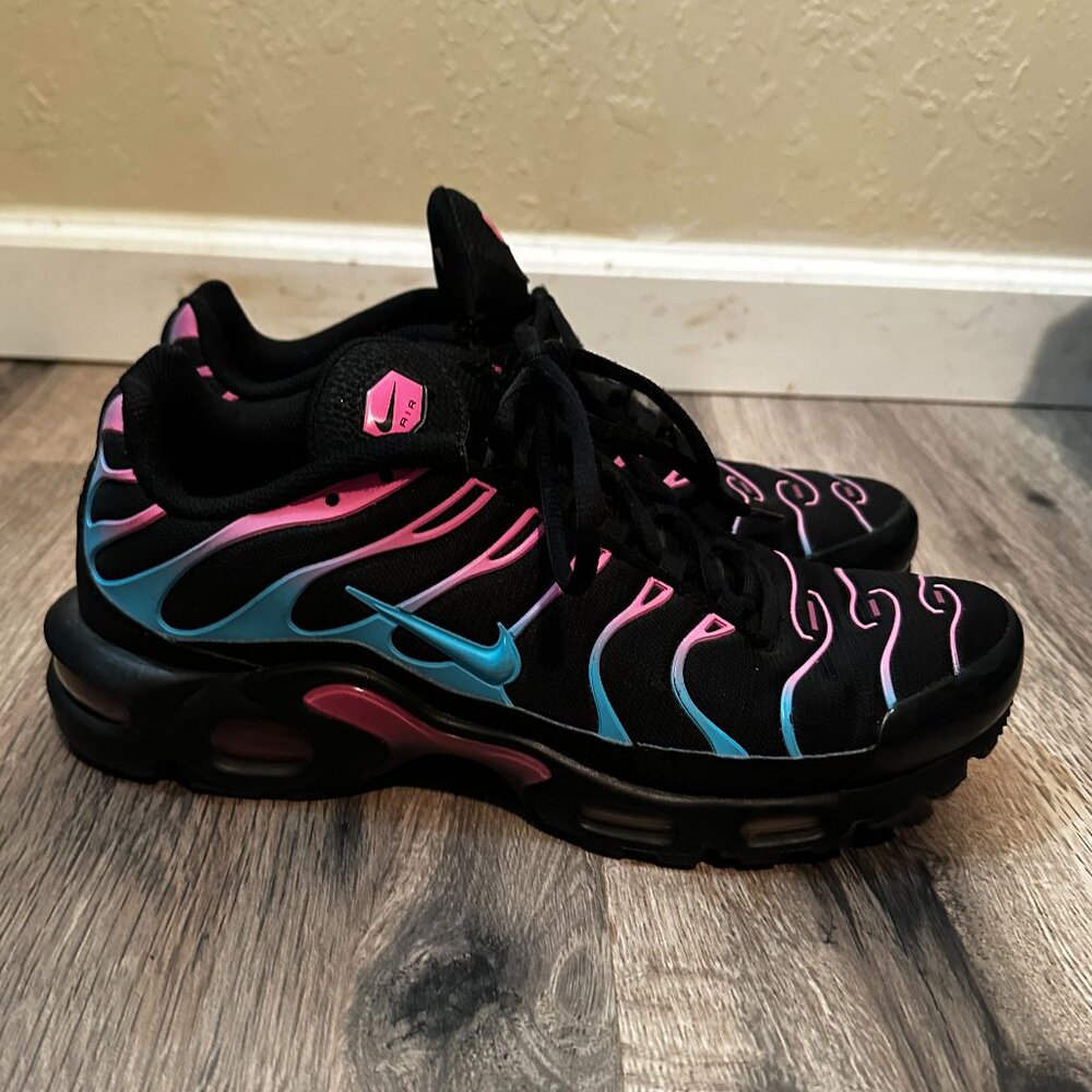Nike Air Max Plus TN x Patta x FC Barcelona Gradient Size 10 Men's Shoes - Picture 4 of 7